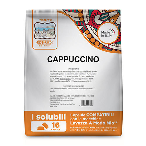 16 CAPPUCCINO GATTOPARDO MODO MIO