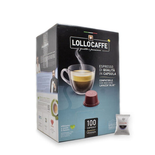 LOLLO Caffè 100 Capsule Espresso Point* Miscela DEK