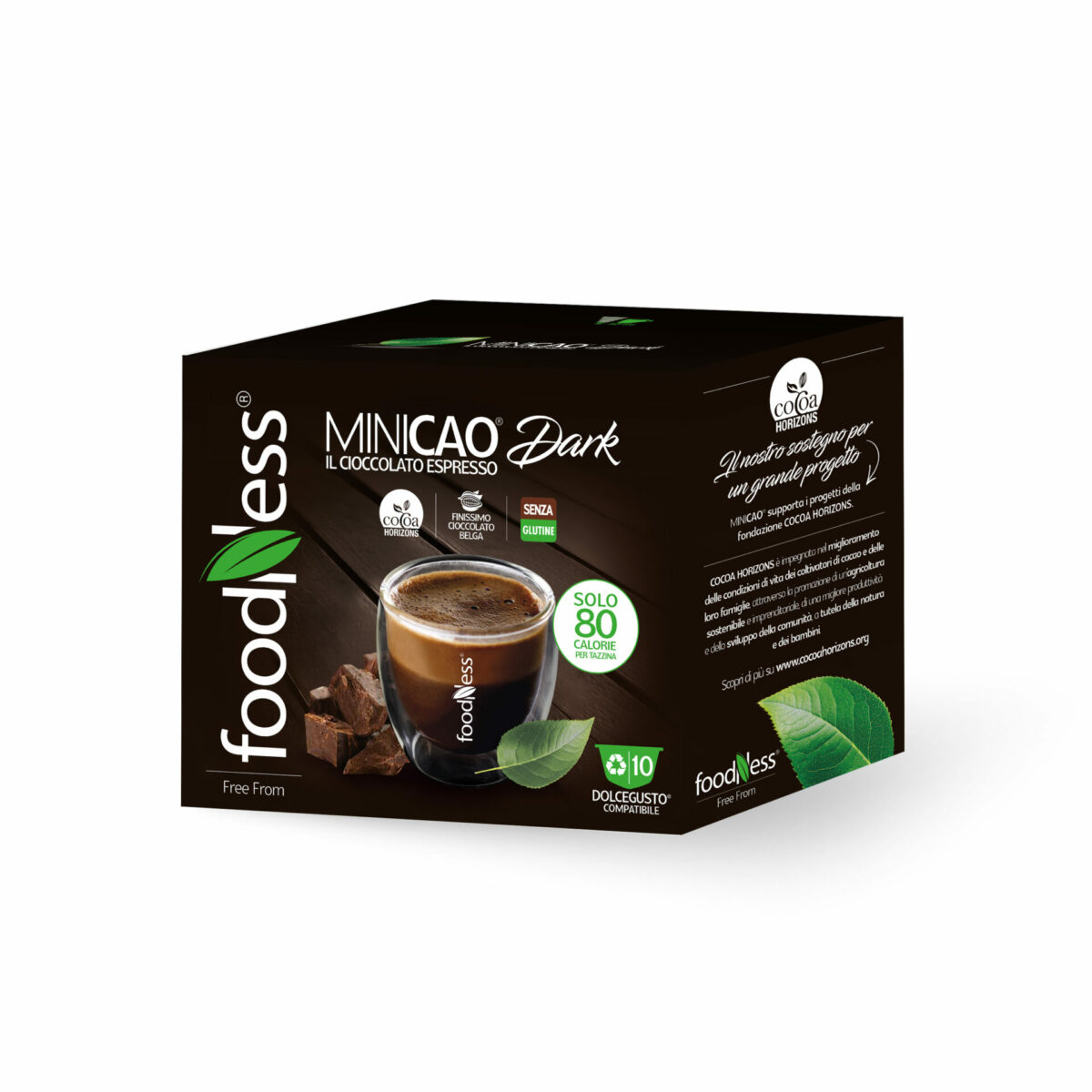 FOODNESS 10 capsule Dolce Gusto* MINICAO DARK