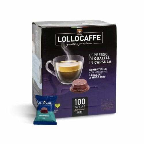 Lollo Caffè 100 Capsule A Modo Mio* Miscela Cuvee