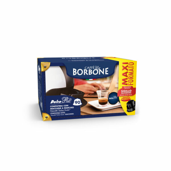 BORBONE Caffè 90 Capsule Dolce Gusto*  Miscela ROSSA