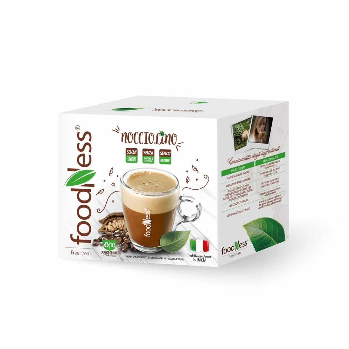 FOODNESS 10 capsule Dolce Gusto* NOCCIOLINO