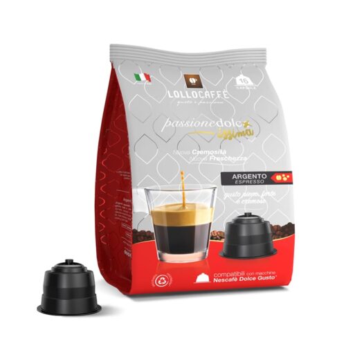 LOLLO Caffè 100 Capsule Espresso Point* Miscela DEK