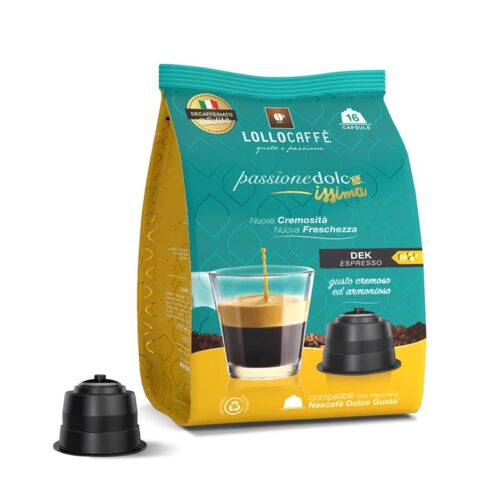 LOLLO Caffè 96 Capsule Dolce Gusto* Miscela NERA