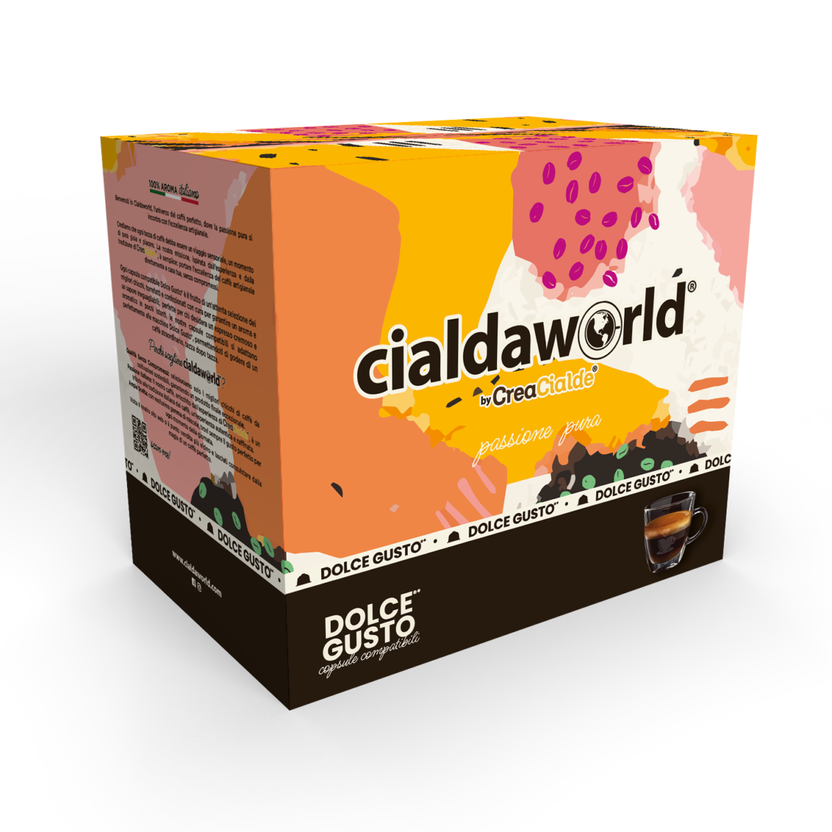 Cialda World 50 Dolce Gusto* Miscela Nera