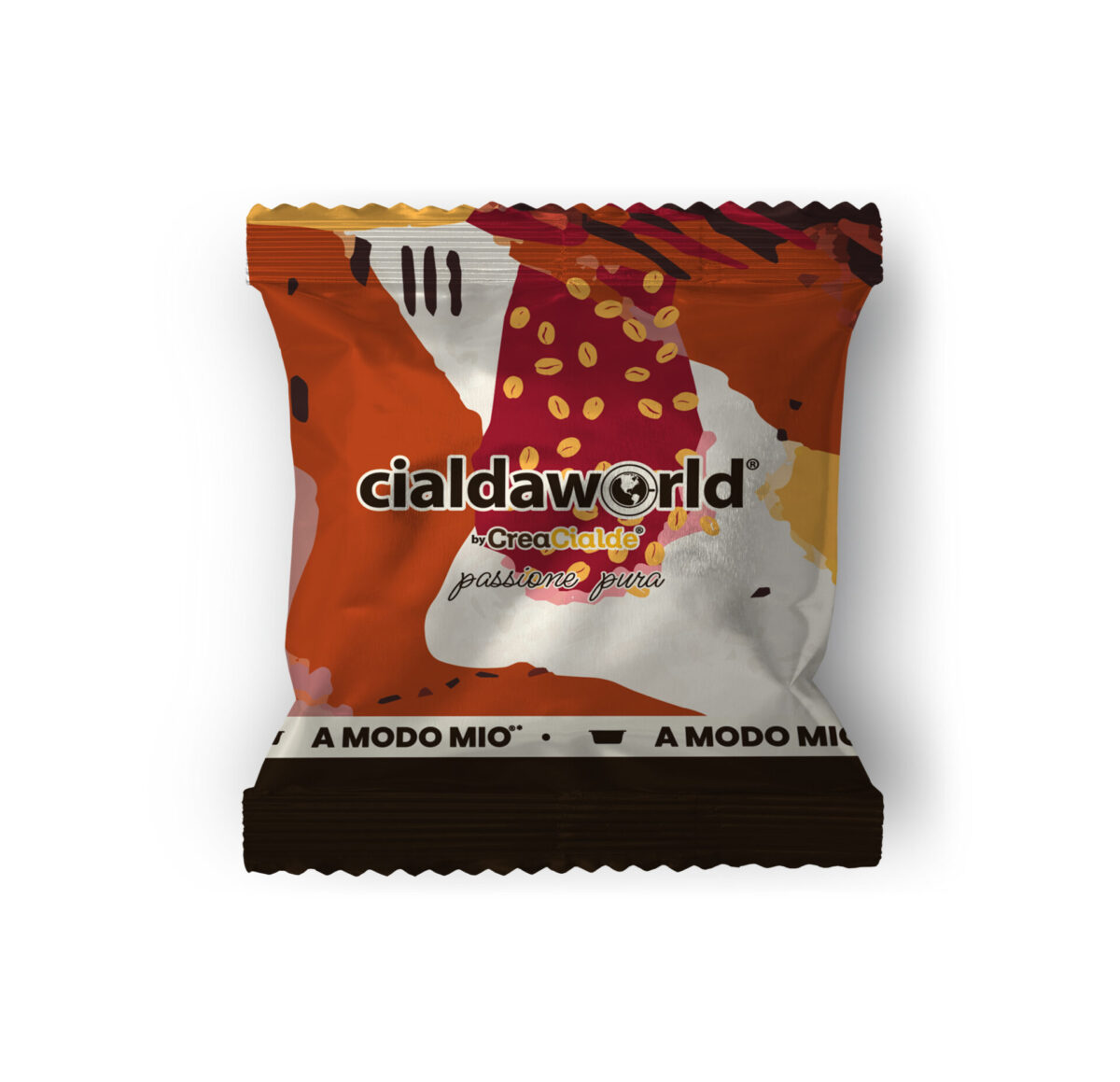 Cialda World 100 Capsule A Modo Mio* Miscela Rossa